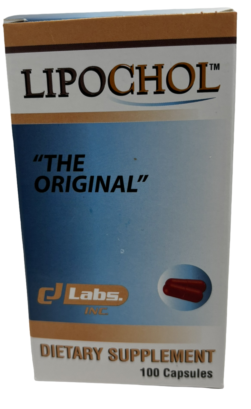 LipoChol "The Original" Dietary Supplement 100 capsules