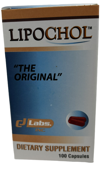 LipoChol "The Original" Dietary Supplement 100 capsules