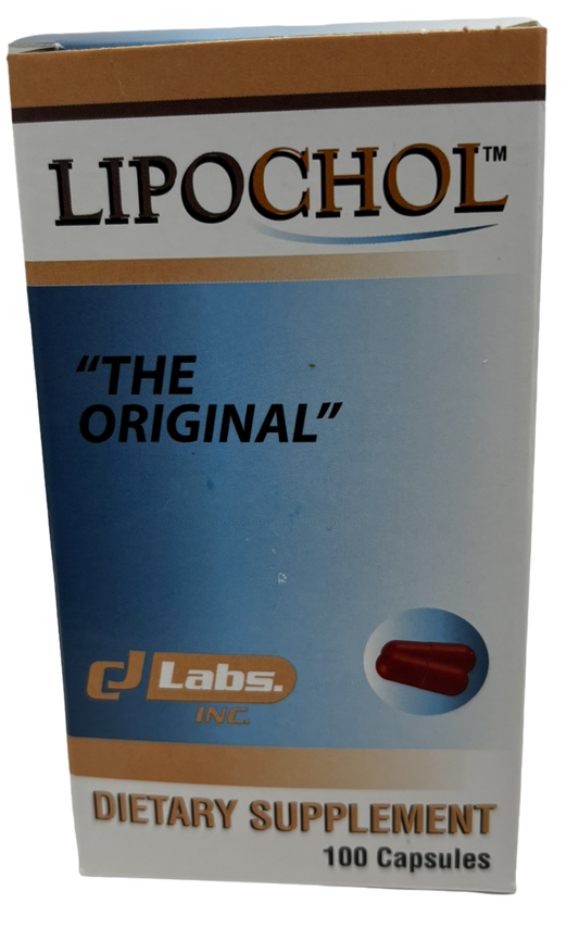 LipoChol "The Original" Dietary Supplement 100 capsules