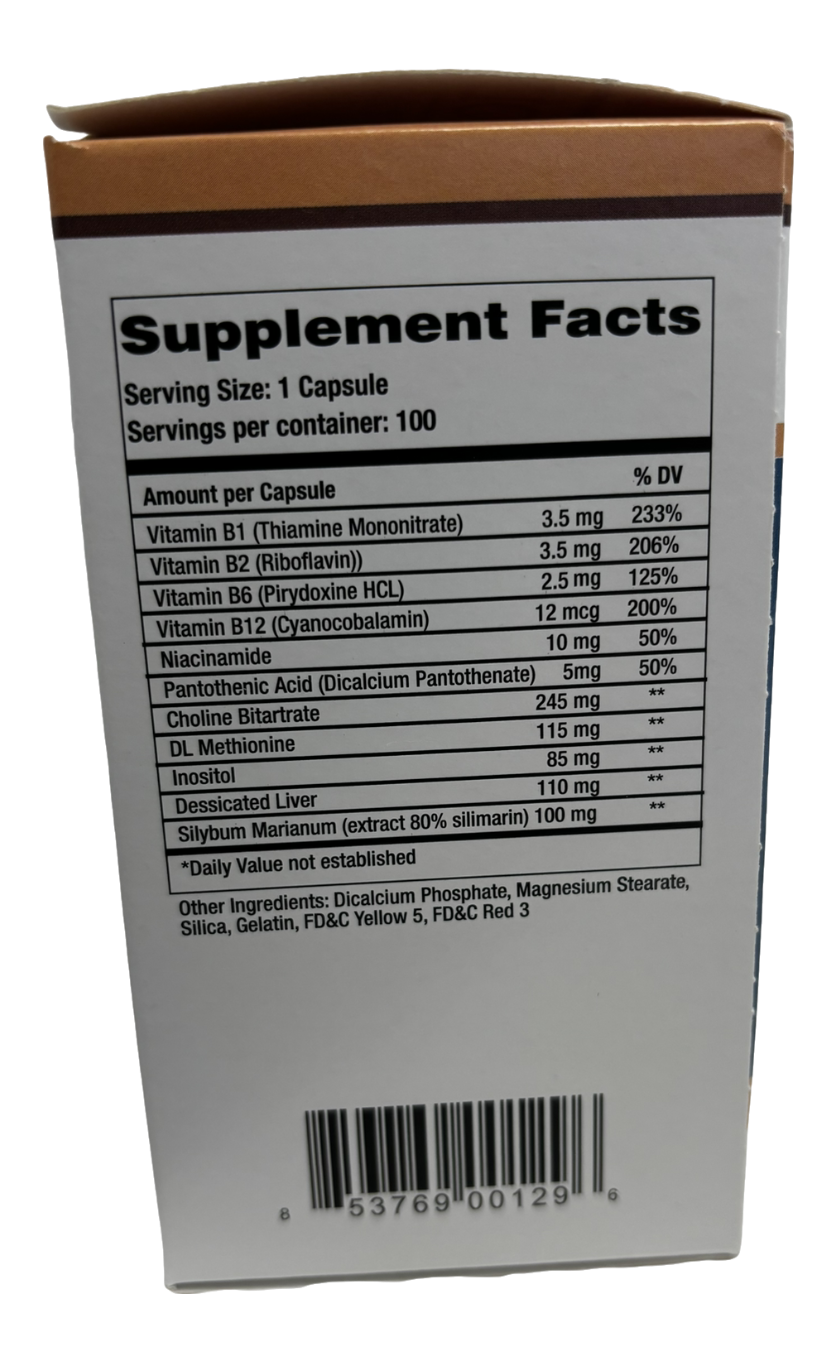 LipoChol "The Original" Dietary Supplement 100 capsules